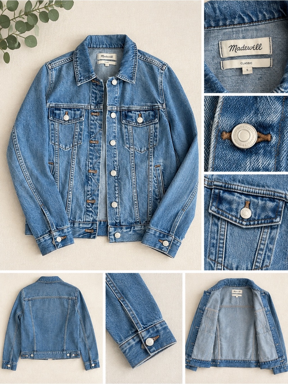 Madewell Classic Blue Denim Jacket